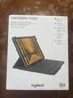 Logitech Universal Folio pour Tablette 9-10’’, Computers en Software, Tablet-hoezen, Zo goed als nieuw, 10 inch