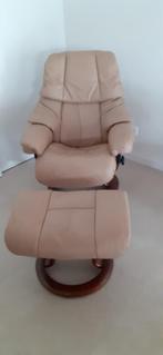 Stressless relax, Huis en Inrichting, Ophalen, Zo goed als nieuw, Leer