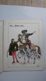 Aide Mémoire du collectionneur -costumes peints main, Enlèvement ou Envoi, Neuf