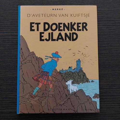 Kuifje dialect - Et doenker Ejland, Verzamelen, Stripfiguren, Zo goed als nieuw, Boek of Spel, Kuifje, Ophalen of Verzenden