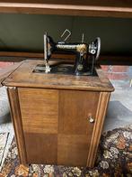 Table à coudre Naumann antique avec machine à coudre, Enlèvement