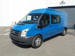 Ford Transit 140T350 L+H, Auto's, Blauw, Bedrijf, 2402 cc, Elektrische ramen