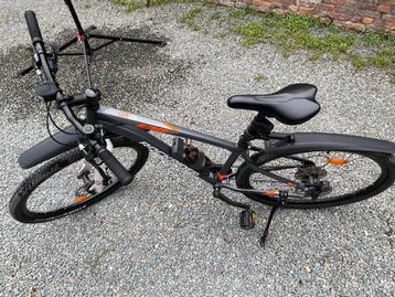 Touring MTB ST 120 grijs oranje 27.5" + AXA slot beschikbaar voor biedingen