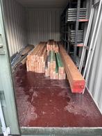 Constructie hout - Gedrenkte Balken Oregon, Doe-het-zelf en Bouw, Gebruikt, 300 cm of meer, Balk, Overige houtsoorten