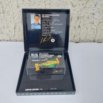 COLLECTIE M SCHUMACHER MICROCHAMPS 1/64 DOOS LIMITED EDITION beschikbaar voor biedingen