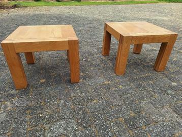 1 of 2 Massief eiken salontafels beschikbaar voor biedingen