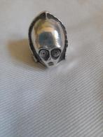 Mooie 6-3IN Star Wars zilveren ring, Handtassen en Accessoires, Gebruikt, Ophalen of Verzenden, Zilver, Zilver