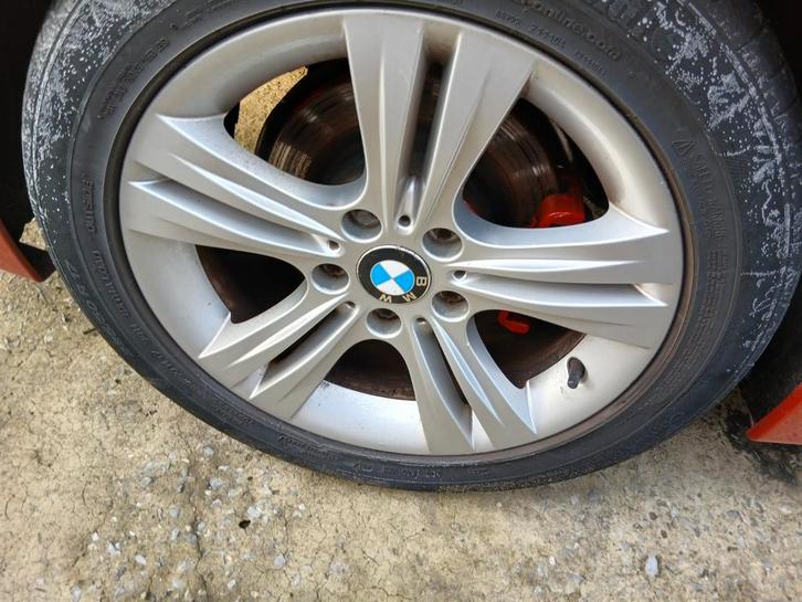 4 originele BMW 1 2 3 4-serie velgen in 17 inch met band, Auto-onderdelen, Banden en Velgen, Velg(en), 17 inch, Ophalen of Verzenden