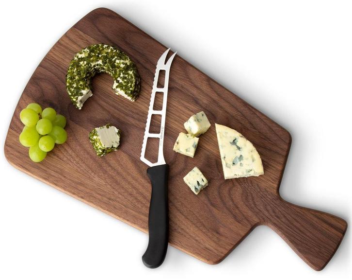 Snijplank - Serveerplank in Notelaar 41,5x22,5x1,5cm, Huis en Inrichting, Woonaccessoires | Dienbladen, Nieuw, Hout, Overige vormen