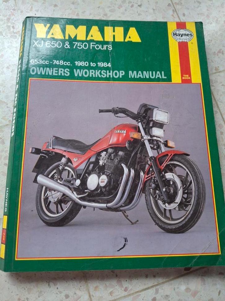 Yamaha XJ750 & XJ650 Haynes Workshop Manual  80 to 84, Motoren, Handleidingen en Instructieboekjes, Yamaha, Ophalen of Verzenden