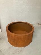 Rond Ø400xh400mm-CortenStaal Bloembak-MetAgarden, Tuin en Terras, Rond, Nieuw, Metaal, 60 tot 100 cm
