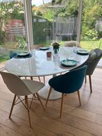 Replica Eero Saarinen Tulip Table, Huis en Inrichting, Tafels | Eettafels, Ophalen, Scandinavisch design, Gebruikt, 100 tot 150 cm