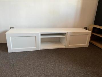 Ikea hangmeubel wit - 180cm x 41,5cm x 38cm, Ophalen, Overige materialen, 150 tot 200 cm, Zo goed als nieuw