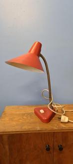 Originele HALA Bureaulamp Tafellamp Rood Chroom Zwanenhals H, Antiek en Kunst, Ophalen of Verzenden