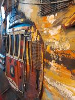 schilderij op metaal, Antiek en Kunst, Ophalen