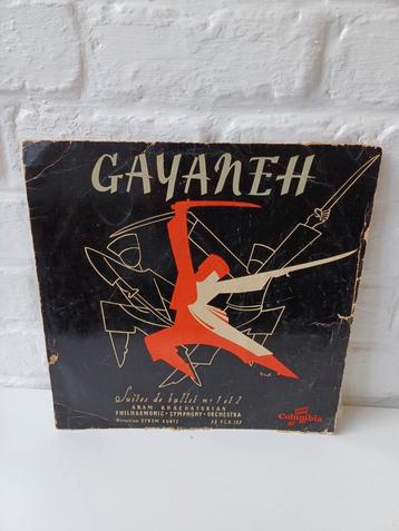 Vinyle Gayaneh Aram Khachaturian suite ballet 1 et 2 disponible aux enchères