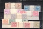 postzegels belgie brugparen xx zeer mooi, Postzegels en Munten, Postzegels | Europa | België, Orginele gom, Zonder stempel, Verzenden