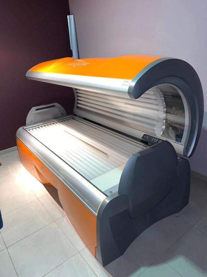 Banc Solaire Professionnel Luxura X5 34 SLI High Intensity, Electroménager, Solarium, Banc solaire & Bronzage facial, Utilisé