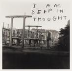 David Shrigley, 'I am deep in thought', sign foto, '03, + LP, Antiek en Kunst, Kunst | Tekeningen en Fotografie, Ophalen of Verzenden