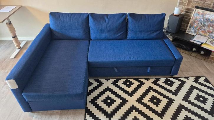 IKEA FRIHETEN hoekslaapbank, Huis en Inrichting, Slaapkamer | Slaapbanken, Gebruikt, Overige maten, Overige maten, Tweepersoons