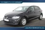 Volkswagen Polo 1.0 TSi DSG *1ste Eigenaar*Navigatie*Camera*, Stof, Emergency brake assist, Zwart, Bedrijf