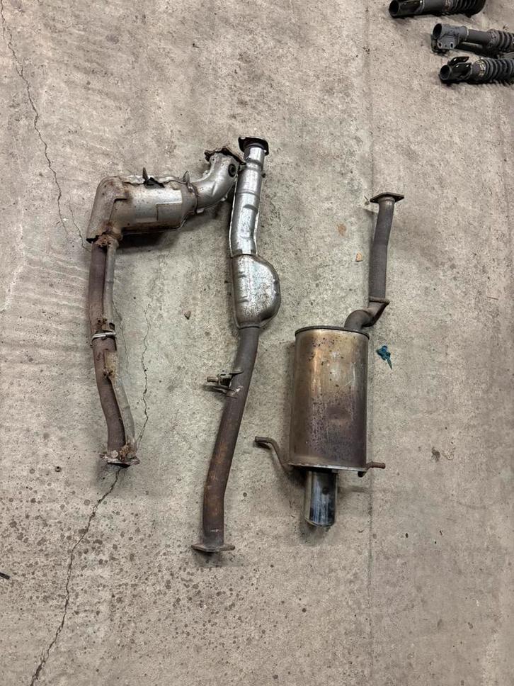 Subaru impreza volledige originele uitlaat wrx/gtt, Autos : Pièces & Accessoires, Systèmes d'échappement, Subaru, Enlèvement