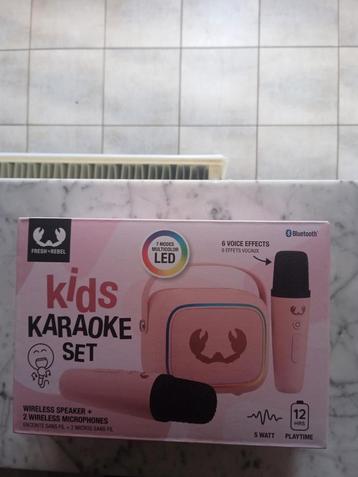 Fresh 'n Rebel Kids Karaoke Set  beschikbaar voor biedingen
