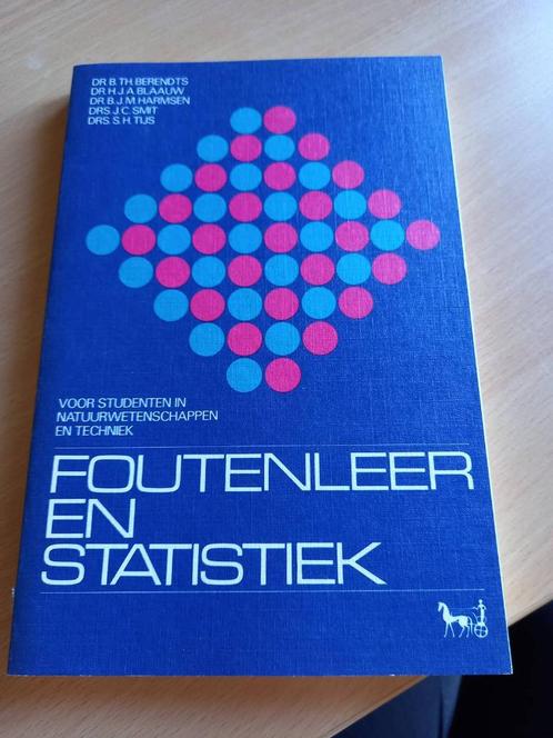Foutenleer en statistiek, Boeken, Studieboeken en Cursussen, Zo goed als nieuw, Ophalen