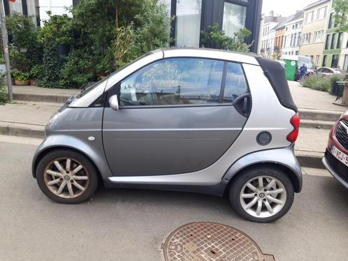 Leuke Smart Cabrio, Auto's, Smart, Particulier, ForTwo, Benzine, Euro 4, Cabriolet, 2 deurs, Automaat, Zilver of Grijs, Grijs
