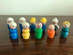 Retro vintage fisher price poppetjes, Autres types, Utilisé, Enlèvement ou Envoi