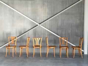 Vintage Eetkamerstoelen | Set van 6 beschikbaar voor biedingen