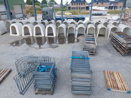 8 kalveriglo's, kalveriglo, kalverhok, kalverhut, schuilhok, Dieren en Toebehoren, Stalling en Weidegang
