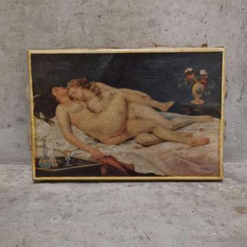 Oude reproductie - Gustave Courbet beschikbaar voor biedingen