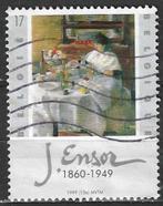 Belgie 1999 - Yvert/OBP 2829 - James Ensor (ST), Postzegels en Munten, Verzenden, Gestempeld, Kunst