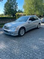 2 X Mercedes W203 C200/C220cdi 2005 Facelift Elegance, Auto's, Automaat, Zwart, Leder, Grijs