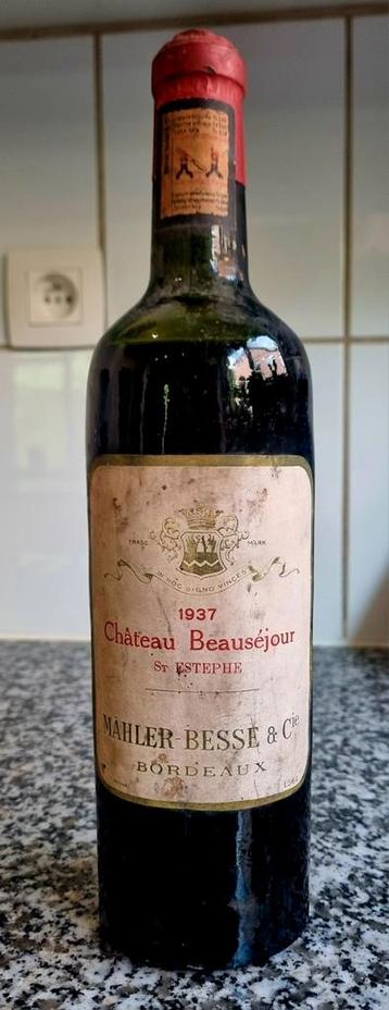 TOP 1937 Chateau BEAUSEJOUR mahler besse saint estephe  beschikbaar voor biedingen