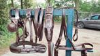 🔴NIEUW CHIQUE GOED BRUIN COB,FULL ENKELSPAN TUIG 385 €  🔴, Dieren en Toebehoren, Paarden en Pony's | Hoofdstellen en Tuigage