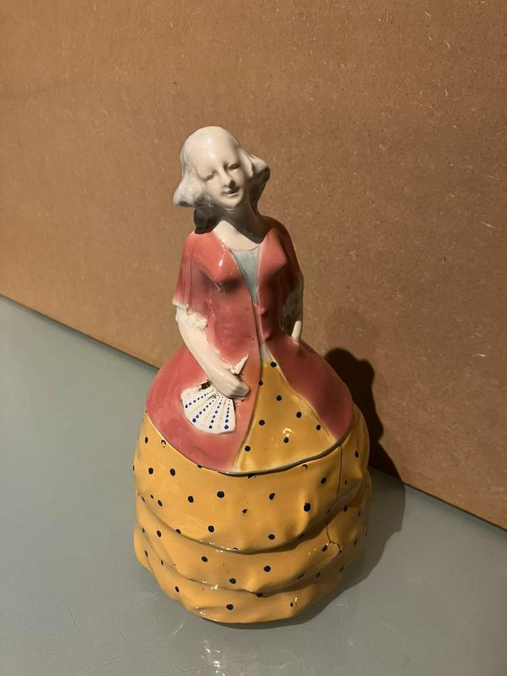 Porseleinen bonbonnière jaren ‘30, Antiek en Kunst, Curiosa en Brocante, Ophalen of Verzenden