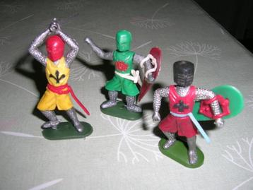 Vintage Timpo toys ridders jaren '70