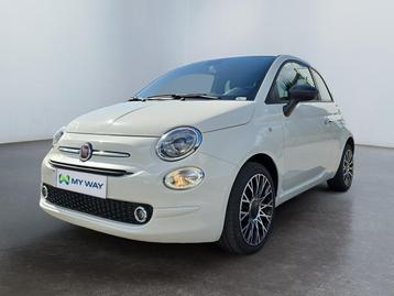 Fiat 500 MHybrid - bluetooth*vitres élect*verr central-tvac beschikbaar voor biedingen