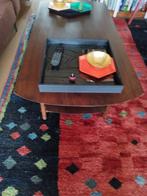 massief houten woonkamertafel, Huis en Inrichting, Ophalen, 100 tot 150 cm, Eikenhout, 50 tot 100 cm