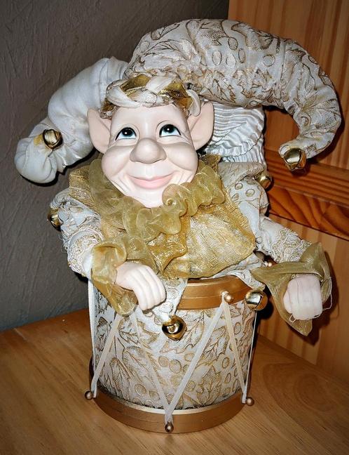 Speeldoos Harkekijn, Verzamelen, Poppen, Zo goed als nieuw, Pop, Ophalen of Verzenden