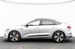 Audi E-Tron Sportback 55 S Line Black   Pano/Matrix, Auto's, Automaat, 1800 kg, Zwart, Leder