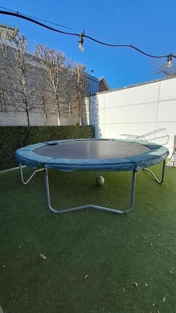 Trampoline, Kinderen en Baby's, Speelgoed | Buiten | Trampolines, Ophalen, Gebruikt