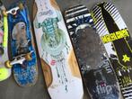 Collectie skateboard decks, Sports & Fitness, Skateboard, Skateboard, Enlèvement, Longboard