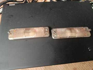 2 witte pinker glazen voor golf/jetta mk2 beschikbaar voor biedingen