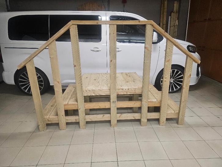 Trap Stacaravan, Caravans en Kamperen, Stacaravans, Ophalen of Verzenden