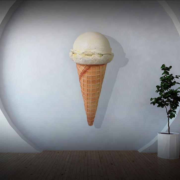 Schepijsje Hangend – Vanilla Lengte 89 cm Inclusief beugel, Verzamelen, Merken en Reclamevoorwerpen, Nieuw, Ophalen