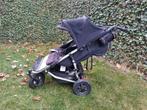 Moutainbuggy duet v3 met carrycot/, duo buggy, dubbele buggy, Ophalen of Verzenden, Gebruikt, Overige merken, Verstelbare rugleuning