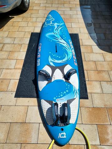 🌊 Starboard Carve 99 SuperFlex - Freeride windsurfboard (±, Enlèvement, Utilisé